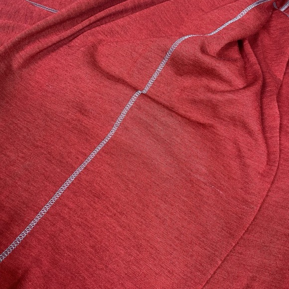 Tommy‎ Bahama 1/4 Pullover Mens XLarge Red Wool Blend Lightweight Golf - Picture 7 of 7